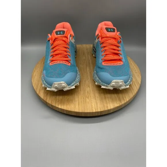 Under Armour Shoes Womens Size 9 Blue Trail Running Sneakers Machina Hiking Low