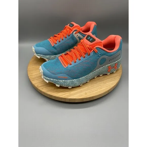 Under Armour Shoes Womens Size 9 Blue Trail Running Sneakers Machina Hiking Low