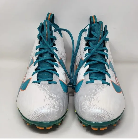 Under Armour Spine Fierce Pro Multicolor Football Cleats Shoes Men's Size 16 New