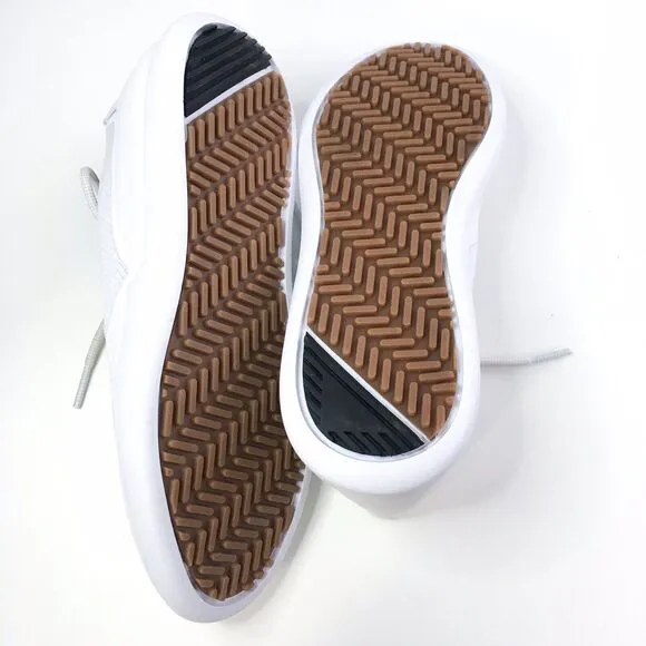 Under Armour Women 7 Runaway 2.0 Shoes White Leather Running 3020997-102 NEW