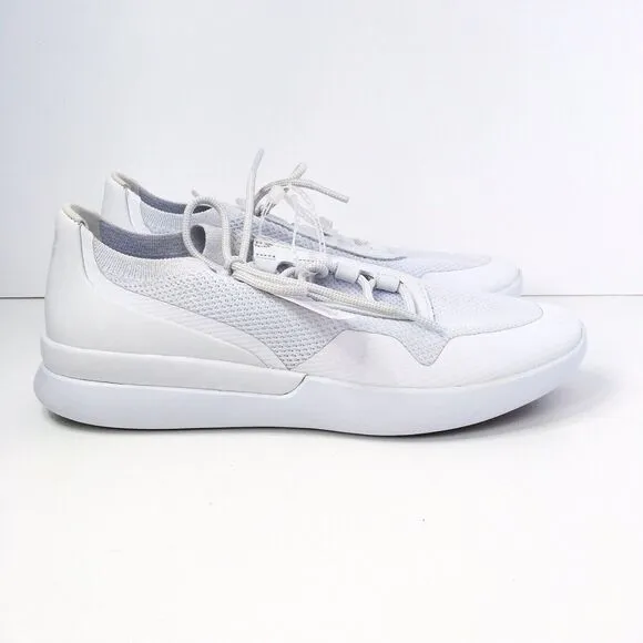 Under Armour Women 7 Runaway 2.0 Shoes White Leather Running 3020997-102 NEW