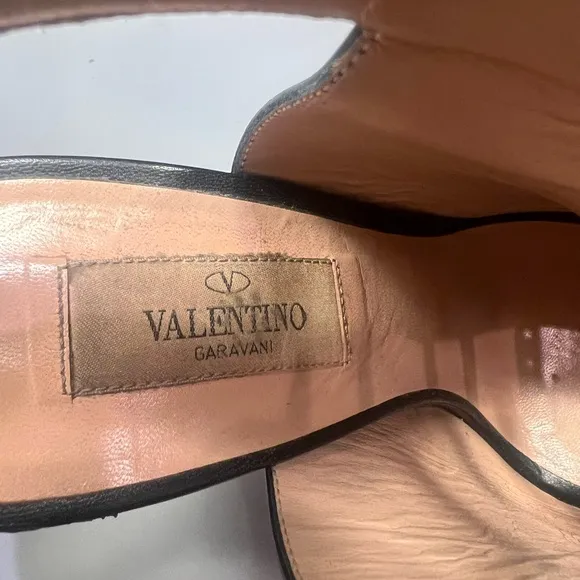 Valentino Black Studded Women's Shoes