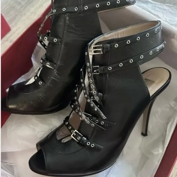 Valentino Black Studded Women's Shoes