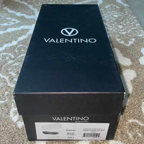 Valentino Snake Skin Ballet Flats