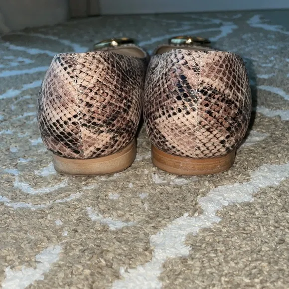 Valentino Snake Skin Ballet Flats