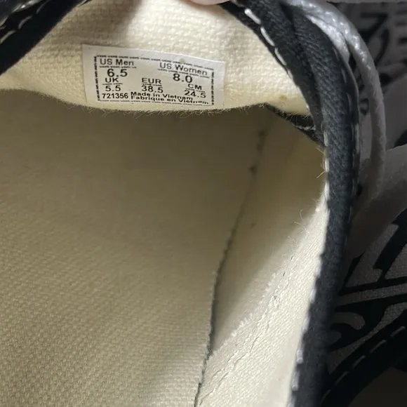 Vans Authentic Logo Print Shoes