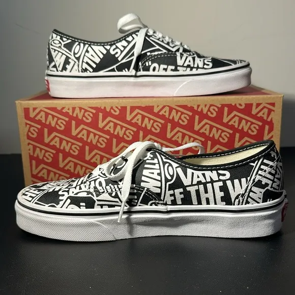 Vans Authentic Logo Print Shoes
