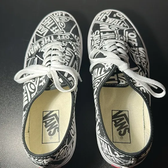 Vans Authentic Logo Print Shoes