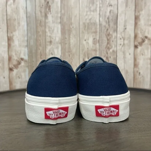 Vans Authentic SF Retro Stripes Low Top Shoe Size 8.5 Women