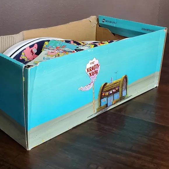 Vans Comfycush Authentic SpongeBob Alohabob Men Size 9, Women Size 10.5