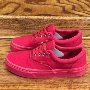 Vans Era Gold Mono Crimson Shoes