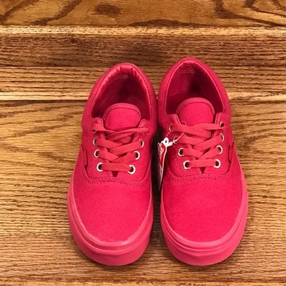 Vans Era Gold Mono Crimson Shoes
