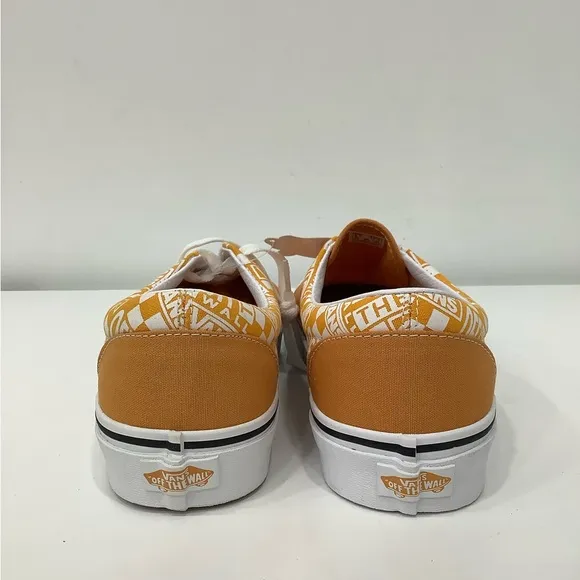 Vans Era Off The Wall Lace Up Gold Shoes Sneaker Men Size 9.5 Brand New