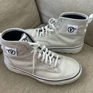 Vans Glory Check Sentry Wafflecup High White Ultra Cush Shoes