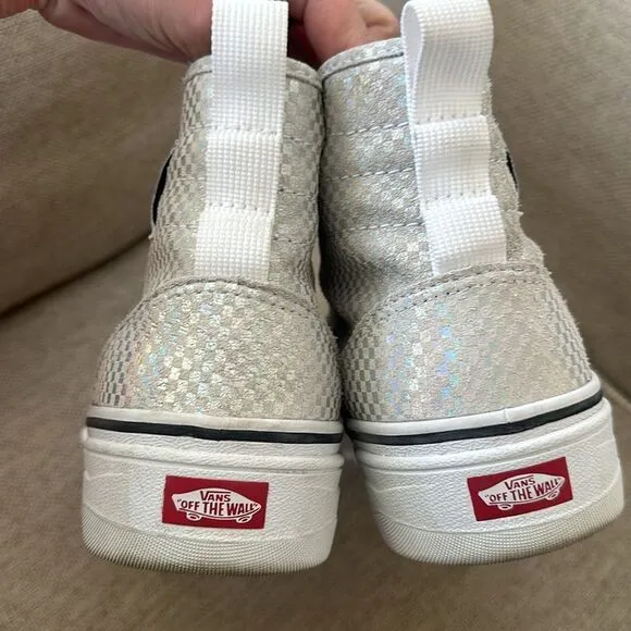 Vans Glory Check Sentry Wafflecup High White Ultra Cush Shoes