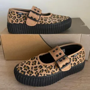 Vans Mary Jane ‘Leopard’ Women Creeper Shoes- Men 4.5- Women 6