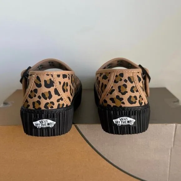 Vans Mary Jane ‘Leopard’ Women Creeper Shoes- Men 4.5- Women 6