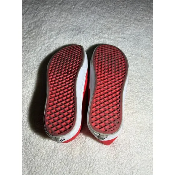 Vans Men Red Shoes Size 10