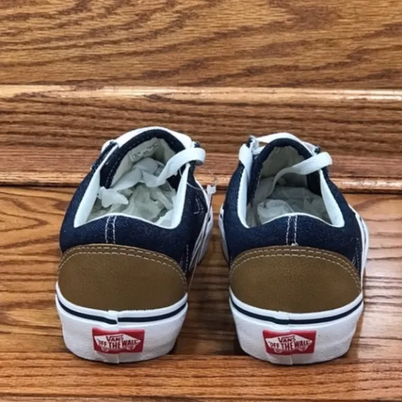 Vans Old Skool Denim C&amp;L Dressblues Chipmunk Shoes