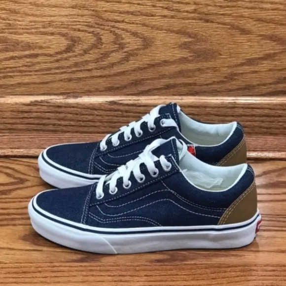 Vans Old Skool Denim C&amp;L Dressblues Chipmunk Shoes