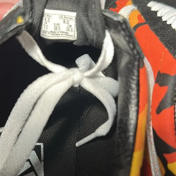 Vans Old Skool Orange Camo Shoes