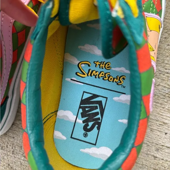 Vans Old Skool x The Simpsons Moe's Tavern Sneaker Shoes Men’s 4.5 Women…
