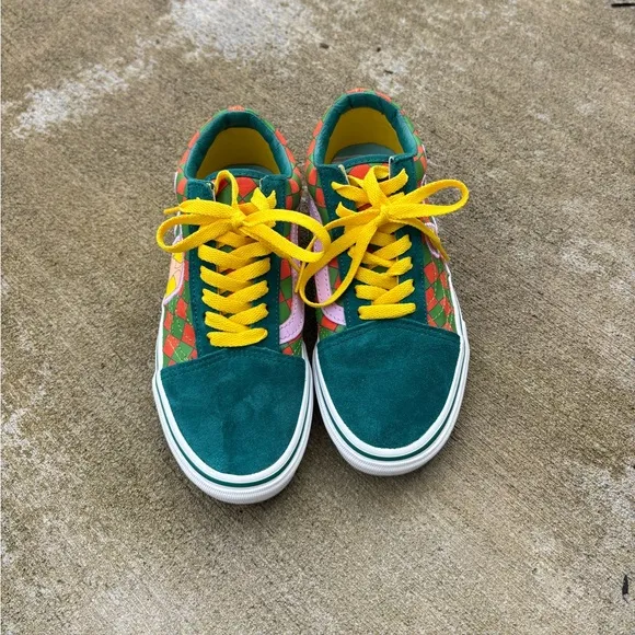 Vans Old Skool x The Simpsons Moe's Tavern Sneaker Shoes Men’s 4.5 Women…