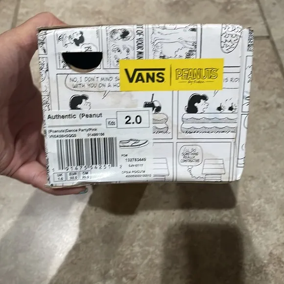 Vans shoes.. pink size 2 youth girls