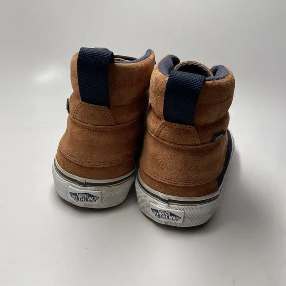 Vans SK8-HI DEL PATO MTE Ginger Navy Shoes 721454 Duck Scotchgard M 8 Women 9.5