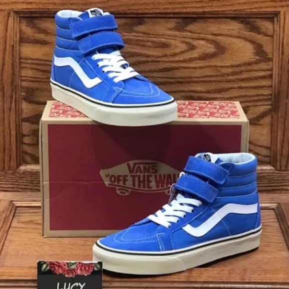 Vans Sk8 Hi Reissue Victoria Blue Turtledove Shoes
