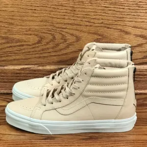 Vans Sk8-Hi Reissue Zip Veggie Tan Leather