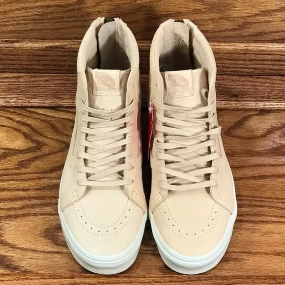 Vans Sk8-Hi Reissue Zip Veggie Tan Leather