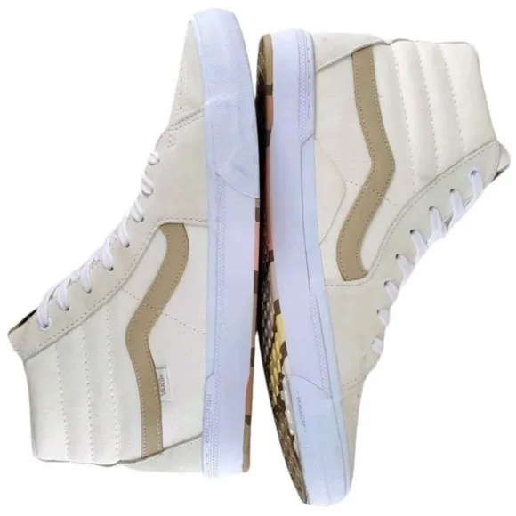 Vans Sneakers BMX SK8-Hi Old Skool Men 13 Angie Marino Taupe Beige Neutral Shoes