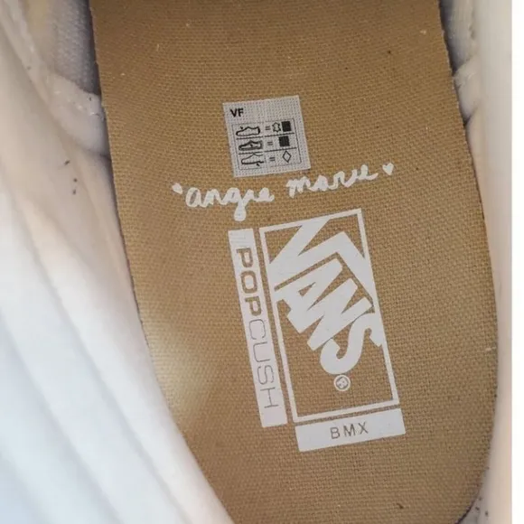 Vans Sneakers BMX SK8-Hi Old Skool Men 13 Angie Marino Taupe Beige Neutral Shoes
