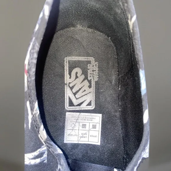 VANS Star Wars Film Collage Shoes May The Force Be With You Men US 10 VG Cond