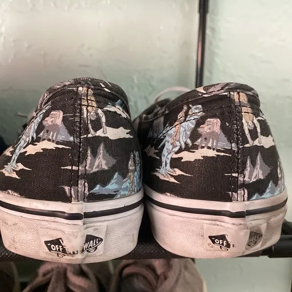 VANS Star Wars Film Collage Shoes May The Force Be With You Men US 10 VG Cond