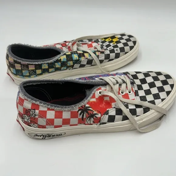 Vans Stranger Things Pizza Special Edition Size 9.5 Men and 11.0 Women's