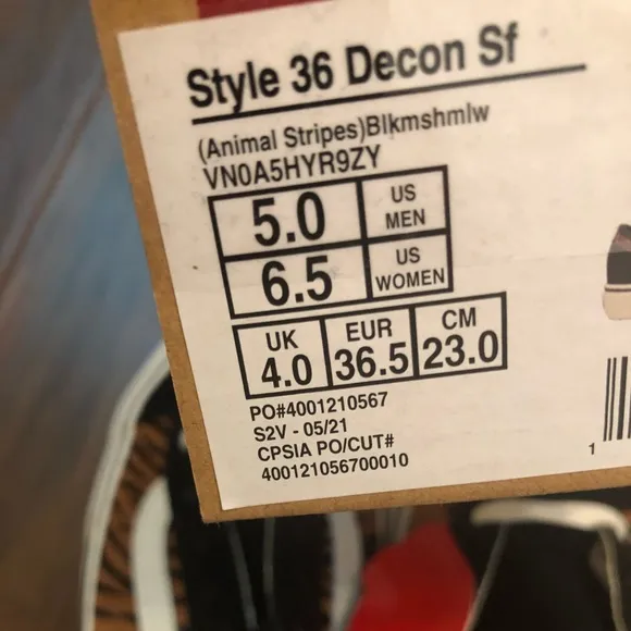 Vans Style 36 Decon Sf shoes