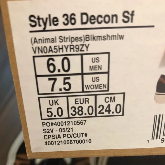 Vans Style 36 Decon Sf shoes