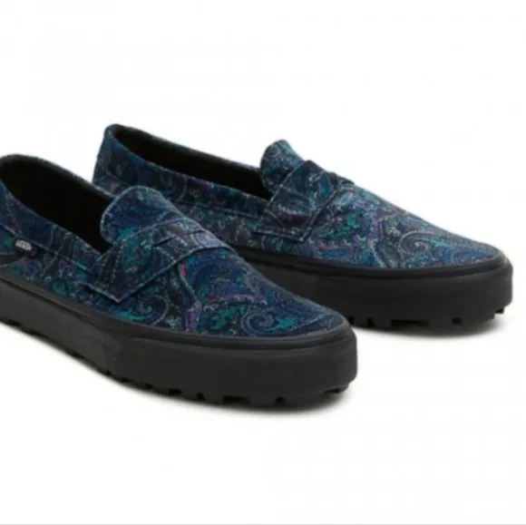 VANS Style 53 Velvet Shoes (paisley) women shoes size6.5 new
