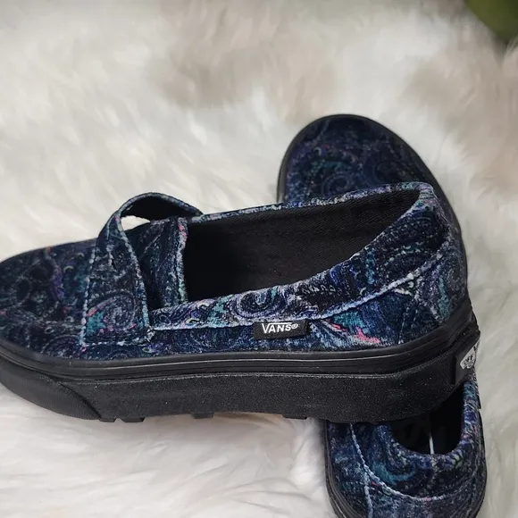 VANS Style 53 Velvet Shoes (paisley) women shoes size6.5 new
