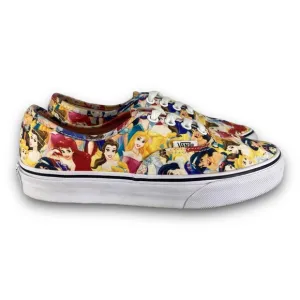 Vans x Disney Princess Sneakers TC7H Shoes Limited Edition Multicolor Women 5.5