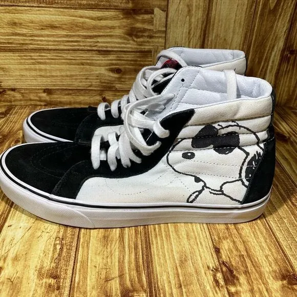 Vans Peanuts Snoopy High-Top Shoes Men Sz 11