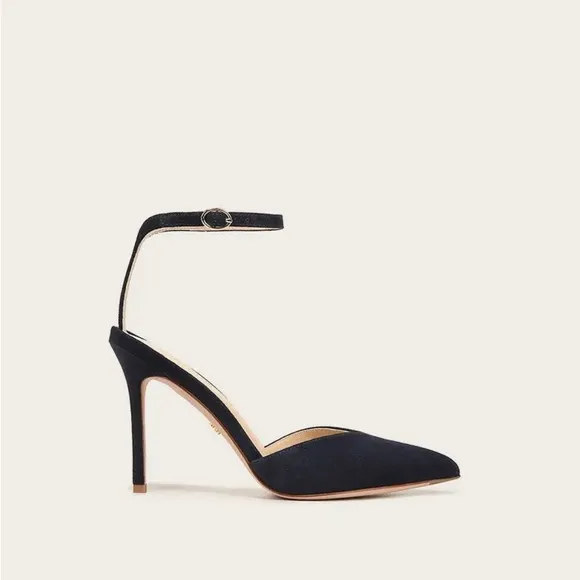 Veronica Beard -Lisa Ankle Strap Pump in Eclipse