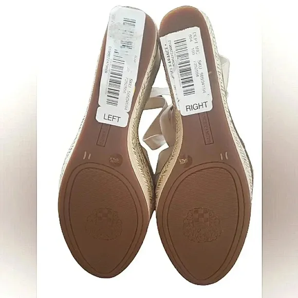 Vince Camuto 11 Platform Wedge Espadrilles Strappy Sandals