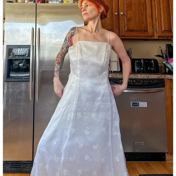 Vintage Jessica McClintock Gunne Sax Millenium 2000 Dress Size 11