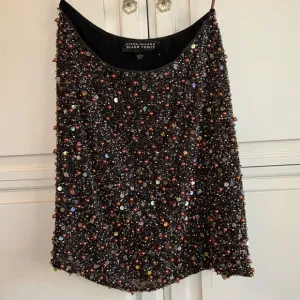 Vintage Linda Allard for Ellen Tracy Beaded Silk Skirt ✨4 (Previously Loved 💕)