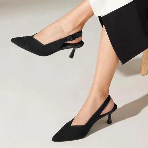 Vivaia Addison Pointed-toe Slingback Sandals