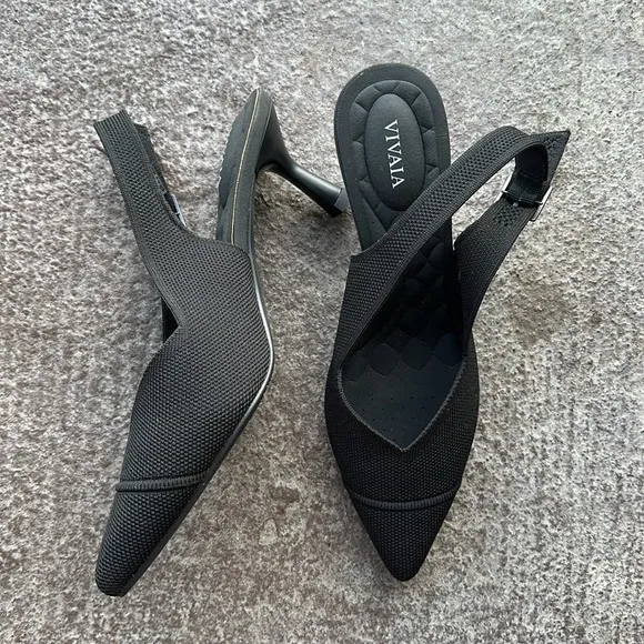 Vivaia Addison Pointed-toe Slingback Sandals