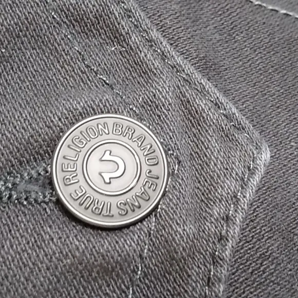 VTG, TRUE RELIGION BRAND JEANS MEN SHOES SIZE 36 100% COTTON